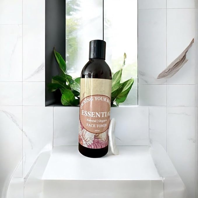 Essential Face Toner – Natural Hydration & Skin Balancing Formula – Refreshing Facial Toner for Clear, Radiant & Healthy Complexion