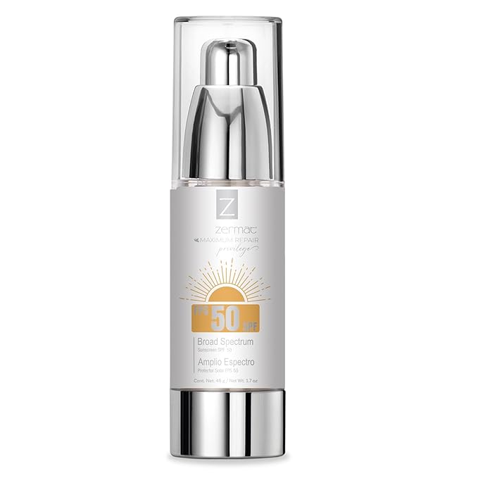 Zermat Protector Solar Repair Privilege, Shields skin against uva/uba rays to slow down aging and to prevent dark spots. 1.7 Oz.