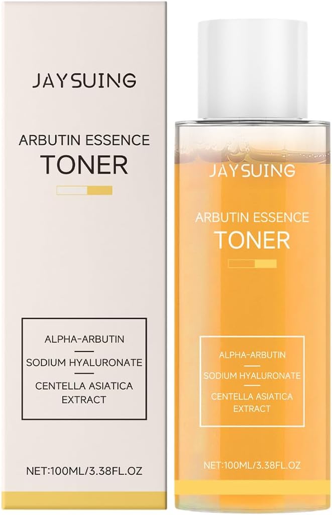 Arbutin Essence Toner with Hyaluronic Acid & Centella, Triple-Action Hydrating Formula to Improve Skin Tone and Soothe, for a Refreshed Look, 3.38 Fl Oz