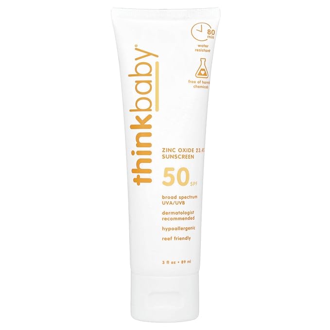 Thinkbaby Safe Sunscreen SPF 50+ 3OZ