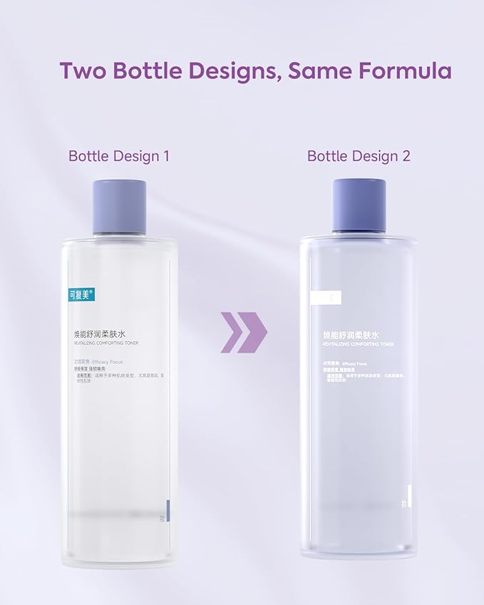 KOMFYMED Revitalizing Facial Toner – Ectoin & Hyaluronic Acid Hydrating Toner for Sensitive Skin, Soothing & Skin-Refreshing Essence for Daily Use (17 Fl. Oz./500 mL)