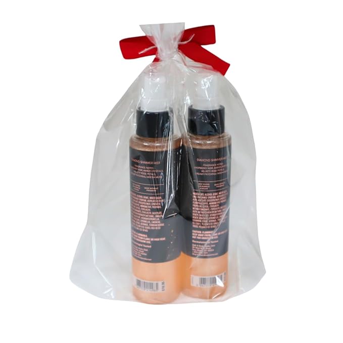 Bath & Body Works Into the Night Shimmer Mist 8 Fluid Ounce (2023 Limited Edition) Pack of 2 Gift Set