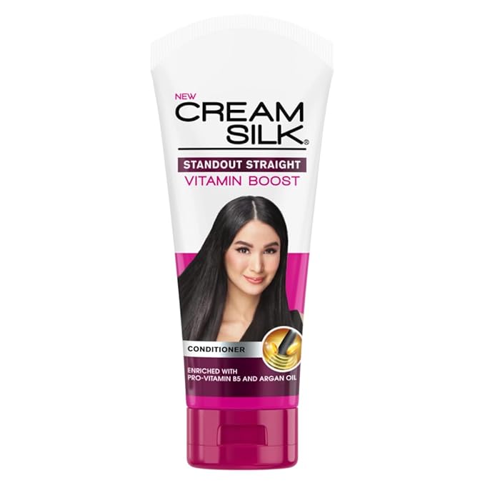 Lot of 2 Cream Silk Conditioner Standout Straight for Straighter Hair Creamsilk 180ml