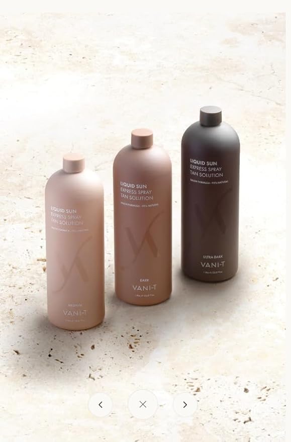 Vani-T Liquid Sun Express Spray Tan Solution - Dark