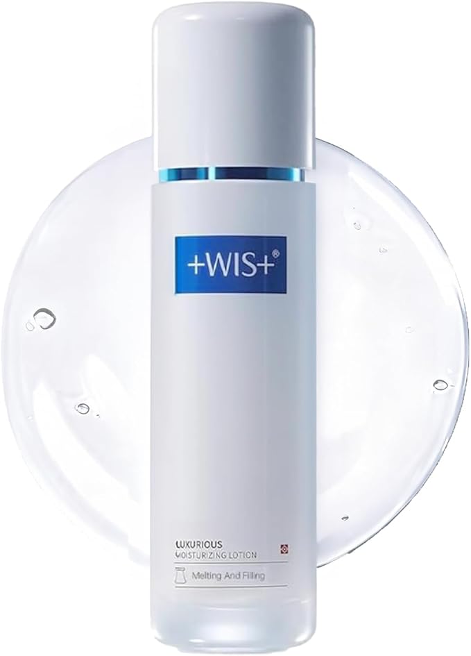 +WIS+ Luxurious Hydrating Collagen Booster Toner with Bosonine and Hyaluronic Acid for Dry, Pores and Uneven Skin to Deep Moisturizing, Pore Minimizing, Soothing and Firming(4 fl.oz/120 ml)