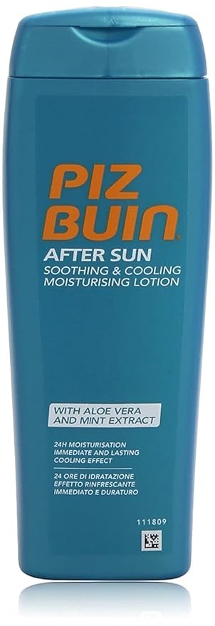 Piz Buin After Sun Soothing and Cooling Moisturizing Lotion for Unisex, 6.8 Ounce