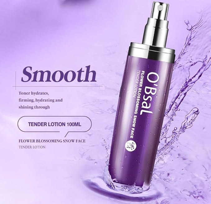O'BsaL Hydrating Moisturizing Toner - Gentle Formula, Firming & Refreshing Facial Toner for All Skin Types 3.38oz