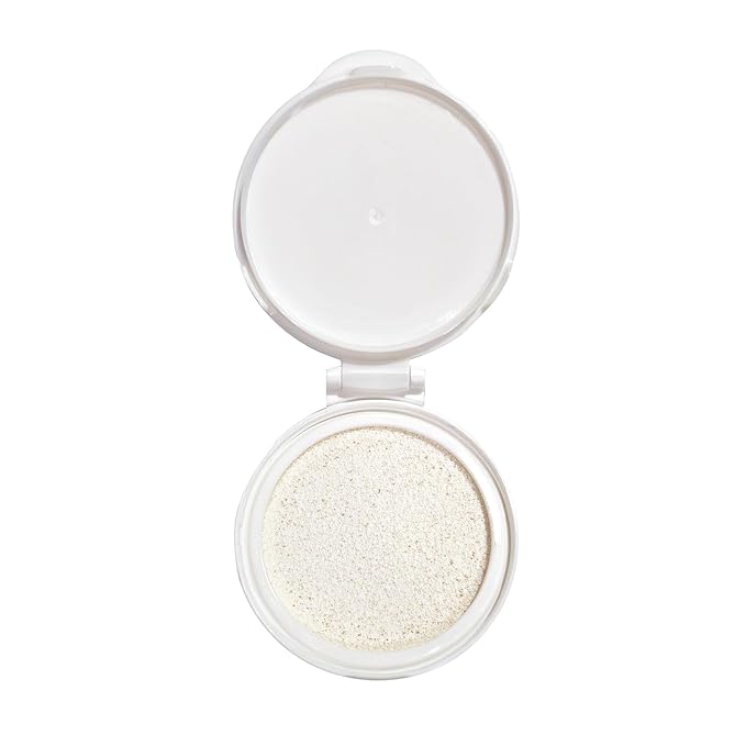 Puttisu Sun Cushion Refill Cartridge, Mineral Liquid Sunscreen Safe for Delicate Skin, SPF50, PA+++, UVB & UVA Protection, Physical Sunscreen for Baby and Kids