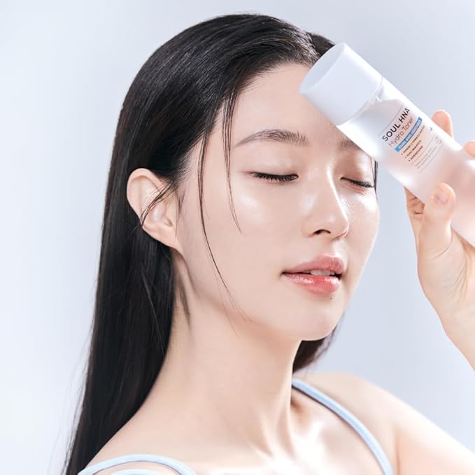 IZEZE Soul Hydro Toner 5.07 fl.oz, 150ml and Soul Hydro Cream 1.69 fl.oz, 50ml Bundle l Hyaluronic Acid, Korean Skin Care for Dry Skin