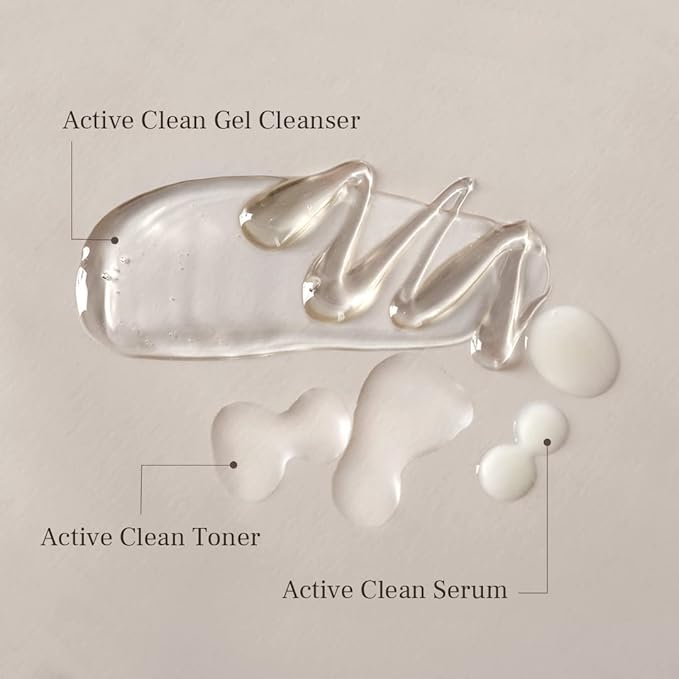 Village 11 Factory Active Clean Toner AHA BHA Acne and Oily Skin Gentle ph Hydrating and Exfoliating Korean Skincare (4.06 fl oz/120ml)