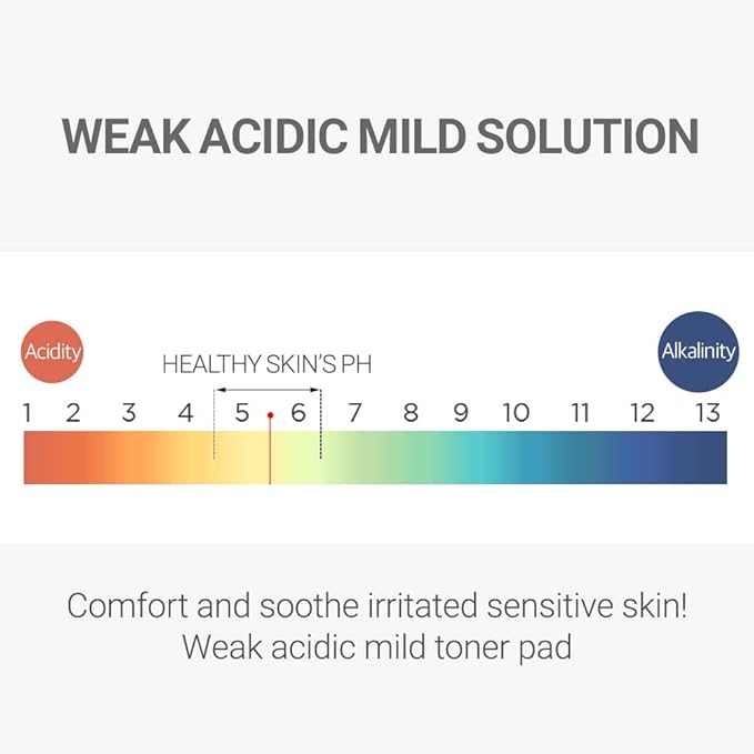 SCINIC The Simple Cica Toner Pad 60 Pcs | Vegan-certified Cotton Fabric | Mild Peeling Without Irritation | Gentle Ph 5.5 PHA Peeing | 100% Vegan | K-beauty