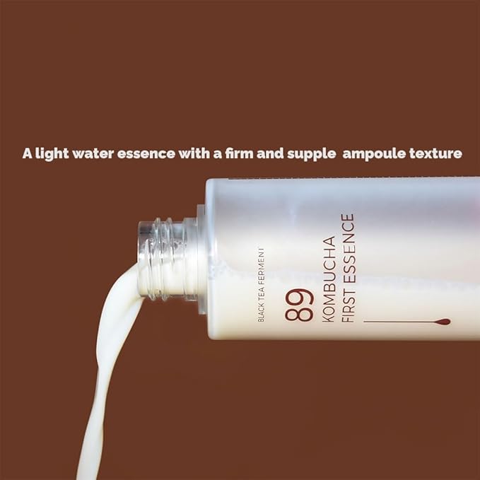 PRETTYSKIN Vegan Kombucha 62% Facial Essence – Hydrating & Lightweight Korean Skincare for Smooth, Balanced Skin – 5.07 fl. oz.