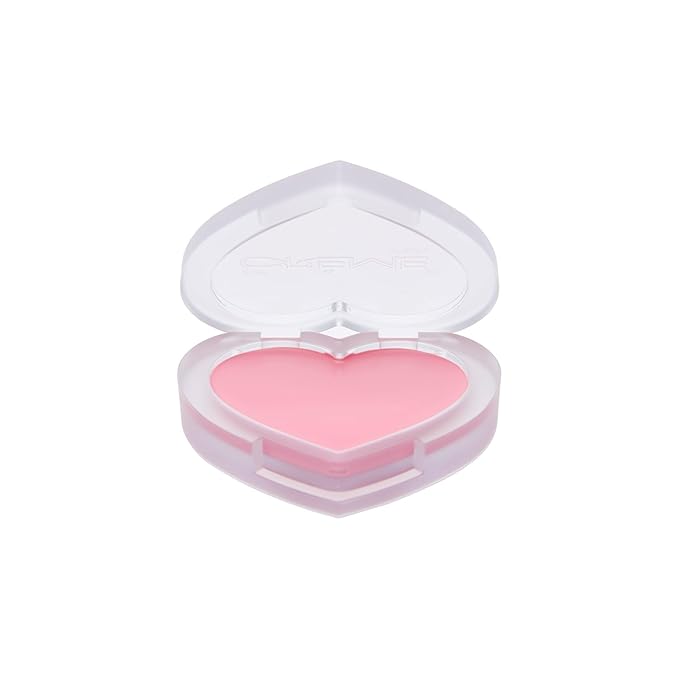The Crème Shop Creme Blush Balm - Buildable, Long-lasting, Easily Blendable Cream Blush for Naturally Dewy Finish - Korean Beauty Cosmetic (Adore U)