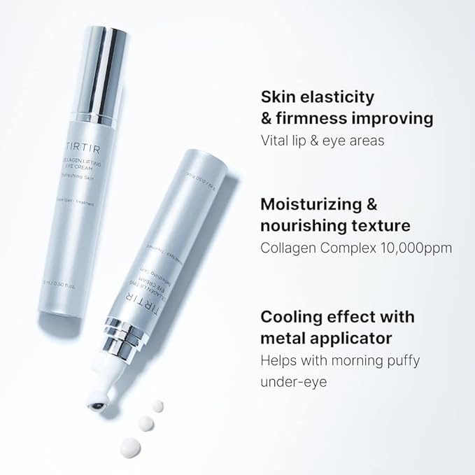 TIRTIR Pure Vitamin C 24% Serum 30ml + Collagen Lifting Eye Cream 15ml