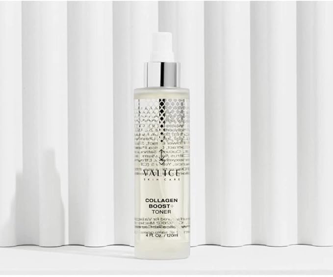 Valice Collagen Boost+ Toner to Tighten and Energize Skin, Made with CoQ10 and Botanical Extracts