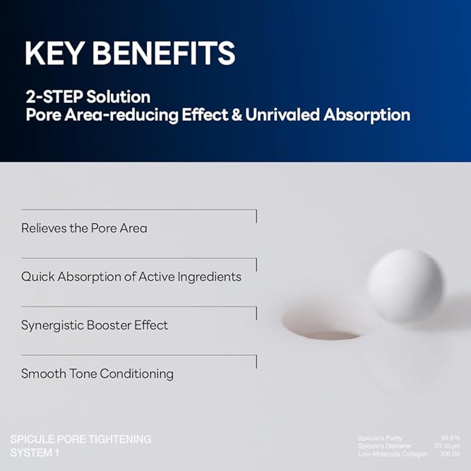 Mediheal Collagen Spicule 1000ppm Intensive Serum – Micro Needle Serum for Pore Care, Soothing & Skin Texture Improvement, 2-Step,Collagen Spicule Ampoule and Gel Mask Set,Skin Booster,4pcs