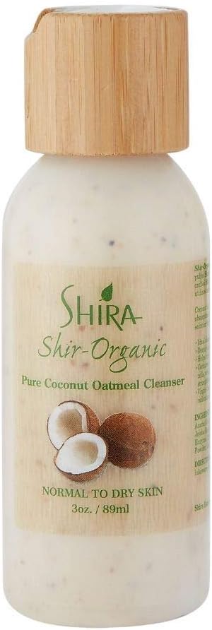 Shira Shir-Organic Trio for Normal to Dry Skin - Coconut Oatmeal Cleanser(89ml), Pomegranate Toner(89ml) & Turmeric Moisturizer(15ml)
