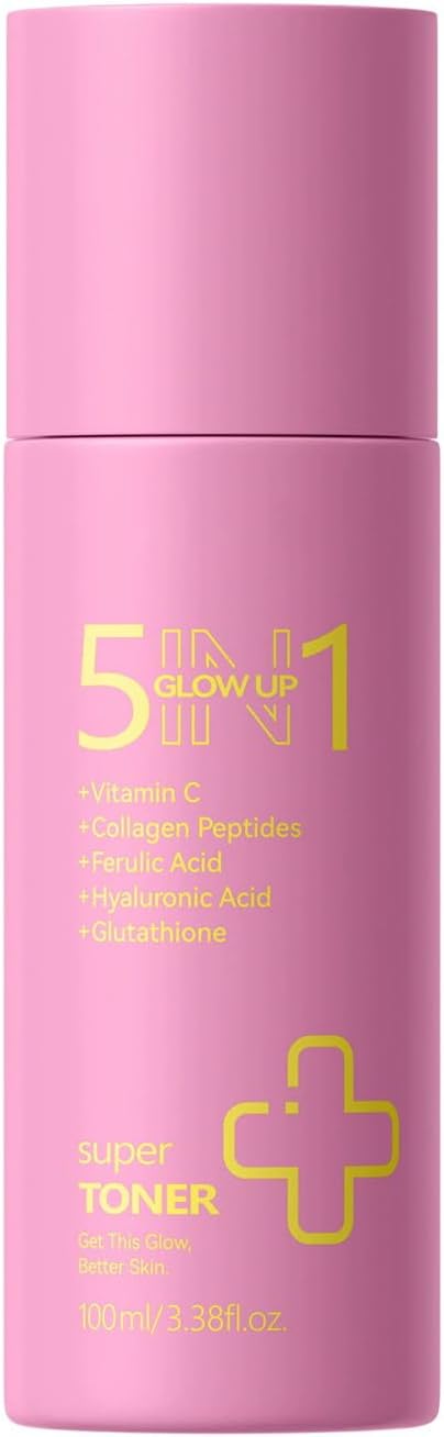 5-in-1 Toner, Refreshing Facial Toner, Hydrating, Pore Minimizing, Balancing, Lightweight & Fast-Absorbing, Smooth & Youthful Glow – Gentle for All Skin Types 3.53 oz