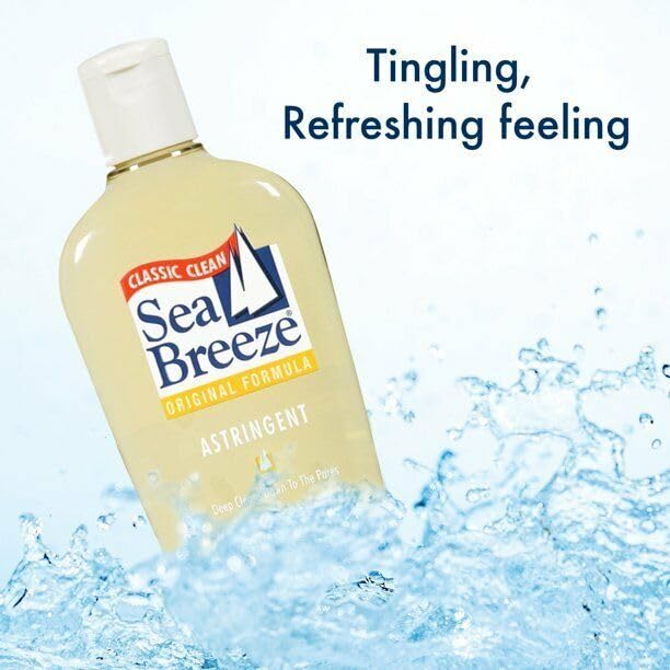 Sea Breeze Deep Cleaning Facial Original Astringent, 10 Fluid Ounce (Pack of 3)