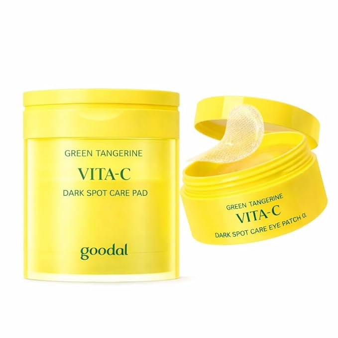 [Bundle] Goodal Green Tangerine Vitamin C Toner Pad & Eye Patch [Advanced Ver.]