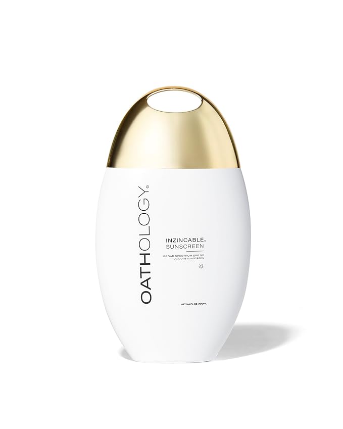 Inzincable® Hybrid Untinted Sunscreen, SPF 50+, 3.4 Fl. Oz., Dermatologist crafted skincare