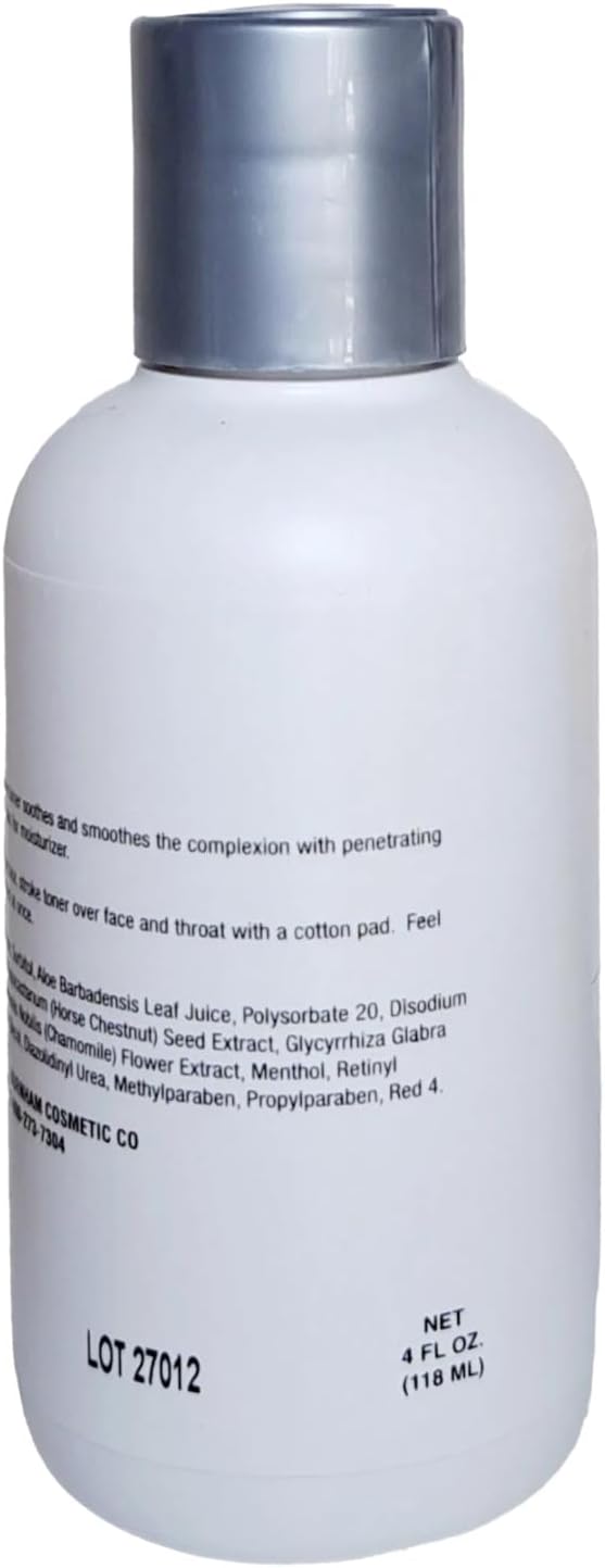 Retinol Facial Toner 4 Oz. - Clarifying & Hydrating Toner for Balanced, Refreshed Skin - Preps for Serums & Moisturizers - by E. Burnham