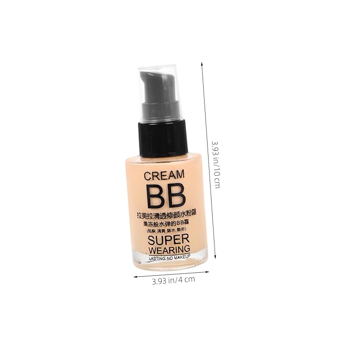 Baluue Hydrating Tinted Cream Full-coverage Foundation Concealer Correcting Makeup Base for Skin Types Non-comedogenic Aging Formula