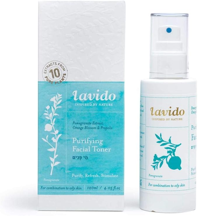 Lavido - Natural Purifying Facial Toner | Purify, Refresh + Stimulate (4.05 fl oz | 120 ml)