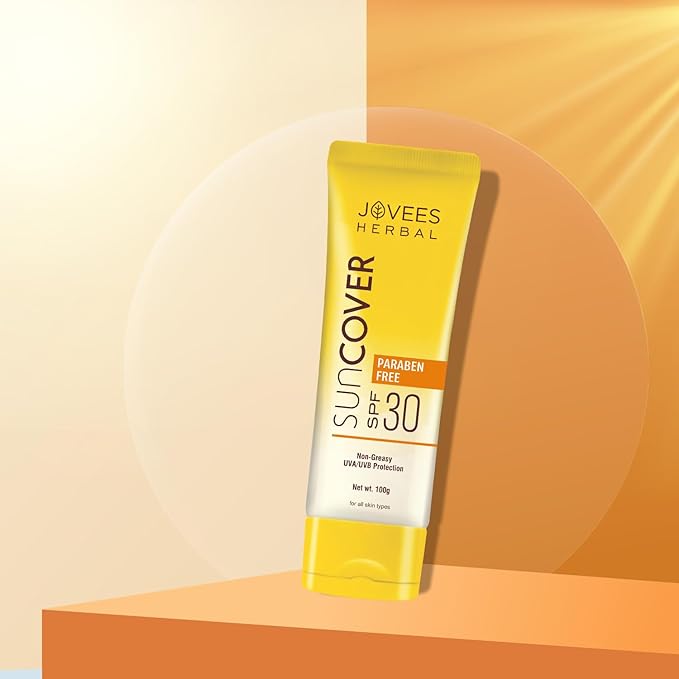 Jovees Sandalwood Suncover Natural Protection Spf 30, 100g