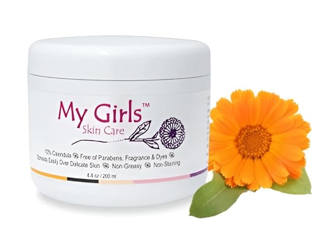 Cream: Best Radiation and Sunburn Relief, Cooling Moisturizer for Calming Dry, Compromised, Irritated Skin, Absorbs quickly, 6.8 OZ jar
