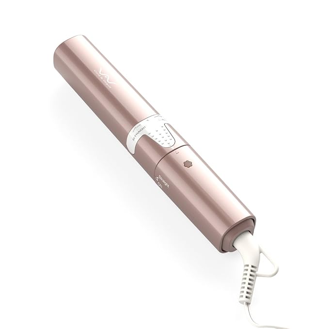 VAV 2 in 1 Iron Hair Straightener and Curler, Curling Iron Ceramic Flat Iron 1 Inch, Instant Heat Up to 400°F, Dual Voltage Mini Curling Wand Travel Size 01