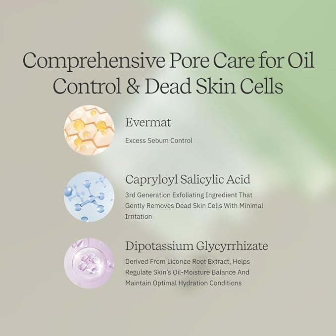 ByUR Green Wonder Keep Peace Toner - Gentle Exfoliation & Sebum Control, Soothing & Redness Care for Sensitive Skin, Jeju Mugwort, Centella Asiatica, Tea Tree, & LHA, Facial Pore Care Korean Skincare