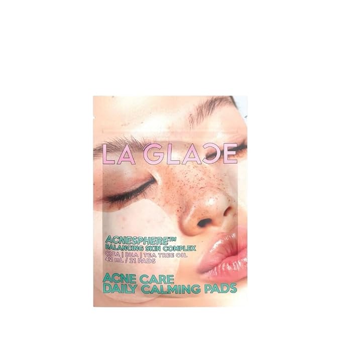 Daily Facial Toner Pads – Travel Size, Pre-Moistened Pads for Daily Skin Care, Gentle & Lightweight, 21 Pads (Acne Care Daily)