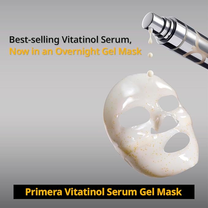 Primera (PRMR Oil To Foam and Overnight Retinol Vitamin C Masks SET