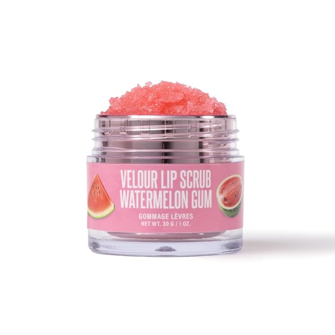 Jeffree Star Cosmetics Velour Lip Scrub, Exfoliating Sugar Lip Treatment, Cruelty-Free & Vegan, 30 G / 1 oz. (Watermelon Gum)