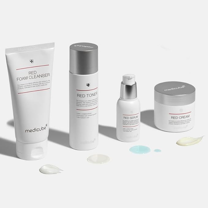 Medicube Red Toner 2.0 || Low-irritating Formula for Acne-Prone Skin | Soothing and Relieving | Formulated with BHA, Niacinamide & Adenosine | Non-comedogenic | Korean Skincare (3.38fl.oz.)