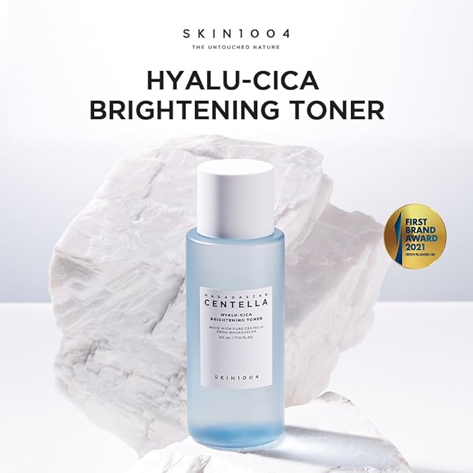 SKIN1004 Hyalu-CICA Brightening Toner 7.10 fl.oz(210ml) | Hyaluronic Acid CICA Niacinamide | Hydrating and Refreshing Multi-Care Solutions
