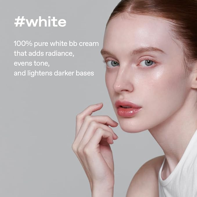 glow breathable blemish balm #white & not dry concealer #light #rosysalmon set | light-coverage bb cream & tinted moisturizer | covers under-eye circles & blemishes | 1 fl oz x 0.4 0z