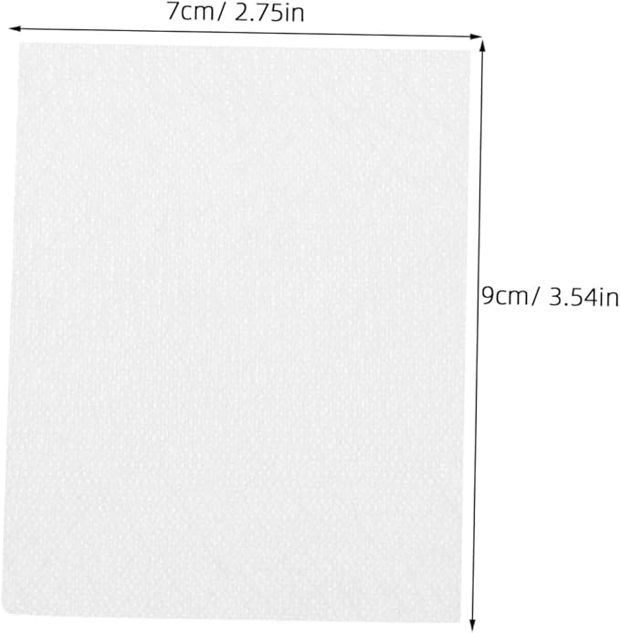 SAFIGLE 80pcs Ultrathin Silk Cotton Pads Makeup Remover Toner Cotton Rounds No Lint for Face Eyes