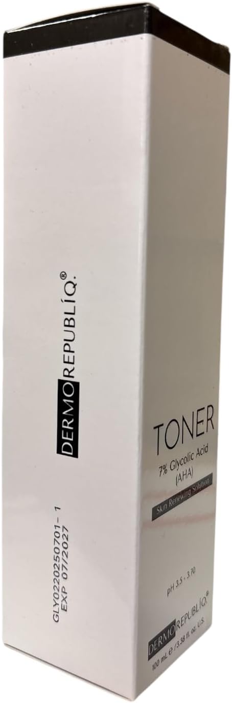 Dermorepubliq 7% Glycolic Acid (AHA) Skin Renewing Toner 100mL