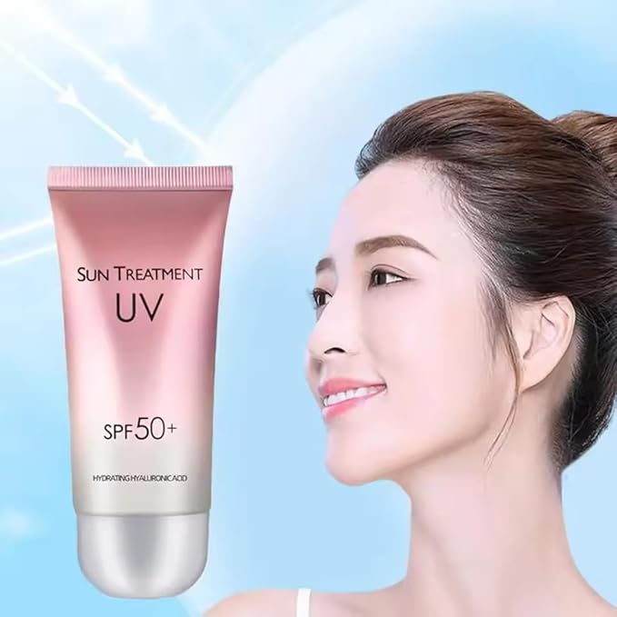 Style Tree Keratine Queen Sun Treatment UV SPF 50+++ Sunscreen – Whitening & Anti-Aging Cream for Face & Body, Water-Resistant, 60ml