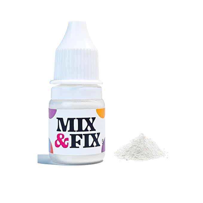 PERMANIA Korean Lash Lift Powder, Super Mix Eyelash Perm Solution Achieve Glue-free for Lash Lift, Salon Use (Only Powder-White)