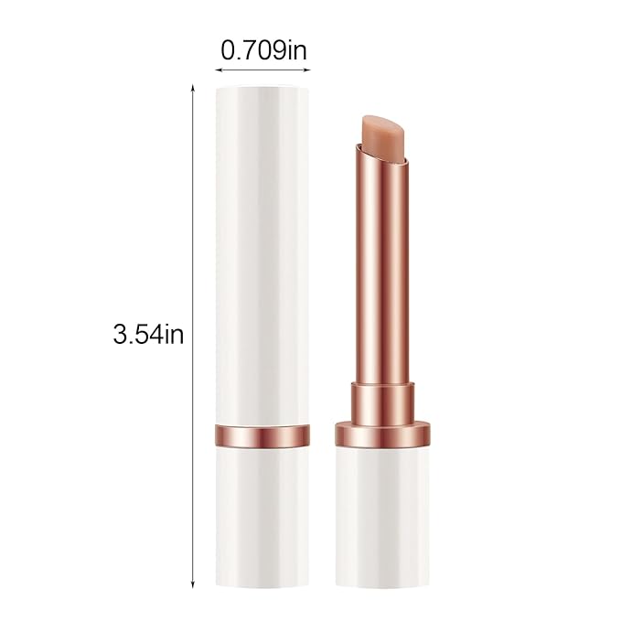 Boobeen Lip Balm Stick, Lip Balm Cream for Dry Cracked Lips, Temperature Color Change Lip Gloss, Long Lasting Lip Moisturizer for Women, Buildable Lip Color