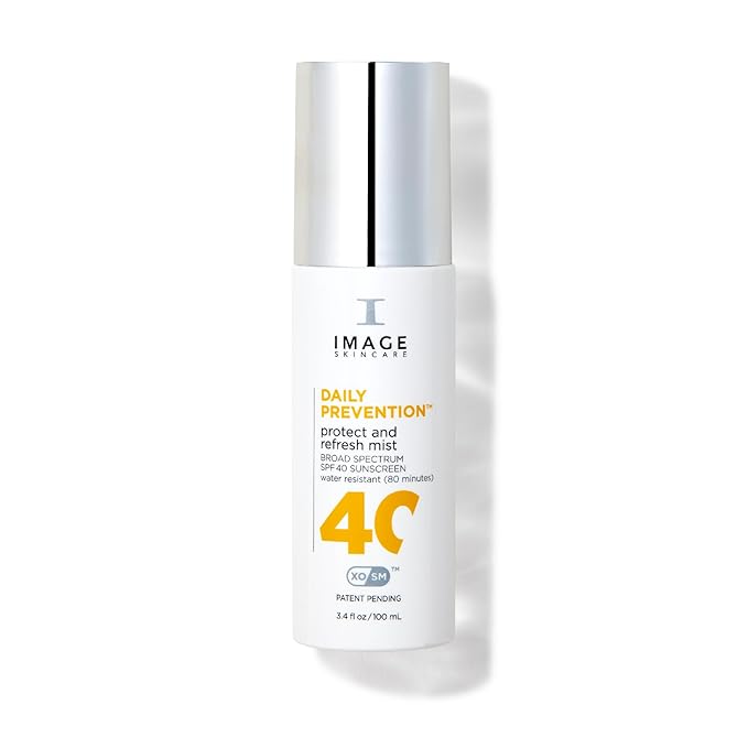 IMAGE Skincare DAILY PREVENTION Protect & Refresh Mist, SPF 40 Broad Spectrum Sunscreen Spray, 3.4 Fl Oz