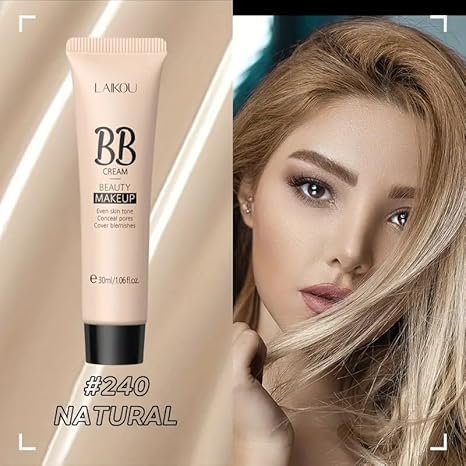 BB Cream, Coverage Waterproof Glow BB Cream + CC cream, Long-Lasting, Oil-Control, Pore-Hiding Foundation Makeup, Skin Care Foundation Makeup, Tinted Moisturizer, Moisturizer Face, 1.06oz