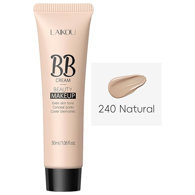 renvena Tinted Moisturizer BB Cream for Women Hydrating Lightweight Foundation Full Coverage Concealer All Skin Types Natural Color One Size