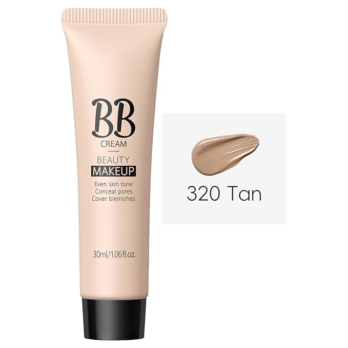 iiniim Natural Finish BB Cream For Women Oil Free Lightweight Daily Tinted Moisturizer With Hydrating Properties Suitable For All Skin Types Dark Nude One Size