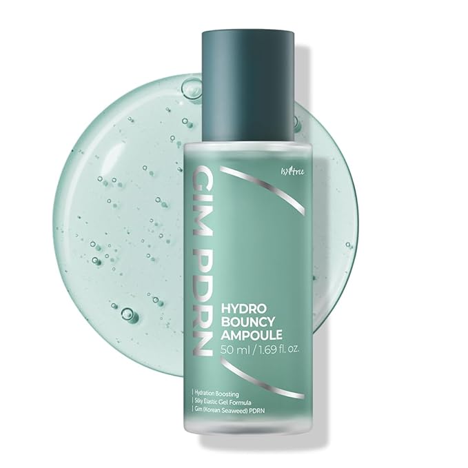 ISNTREE Hydration & Firming Skincare Set – Hyaluronic Acid Sun Gel + Aqua Gel Cream + PDRN Ampoule + Sleeping Mask | Korean Skincare Routine Bundle