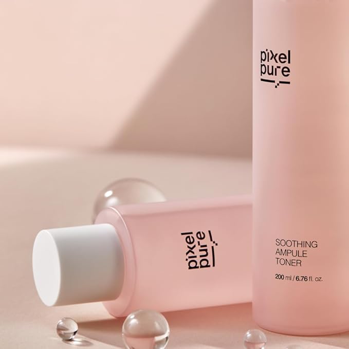 Soothing Ampoule Toner 200ml (6.76 fl oz) - Korean Skin Care Vegan Facial Toner with 50% Heartleaf Water & 3% Panthenol - Deep Hydration, Redness Relief & Calming K Beauty Liquid