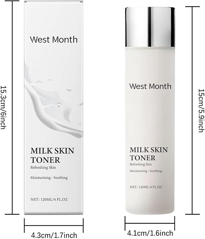 Gentle Niacinamide Facial Toner for Balanced & Refreshed Skin, Daily Hydrating & Soothing Formula for a Smooth Complexion, 120ml